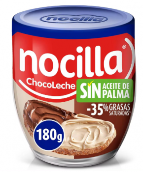 Nocilla Chocomix Crema de cacao y leche con avellanas, 180gr