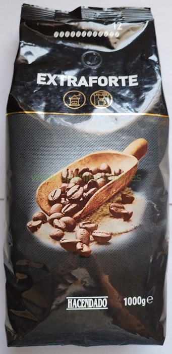 Café en grano natural - Hacendado - 500 g
